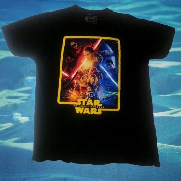 Star Wars Other - Large Star Wars The Force Awakens Black Tee